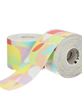 yellowTAPE taśma do kinesiotapingu 5cm x 5m Pastel