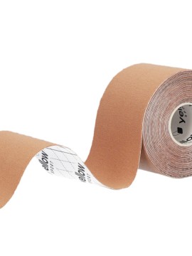 Taśma do kinesiotapingu 5cm x 5m bezlateksowa YellowSport