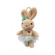 Dancing Rabbit Ballet Keychain
