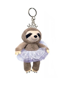 Dancing Sloth Ballet Keychain