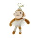 Dancing Monkey Ballet Keychain