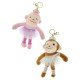 Dancing Monkey Ballet Keychain