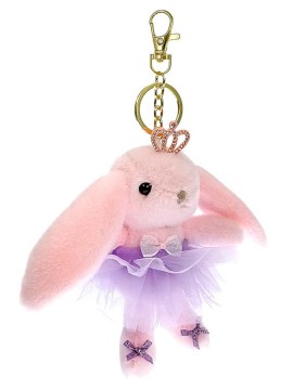 Dancing Hare Ballet Keychain