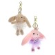 Dancing Hare Ballet Keychain