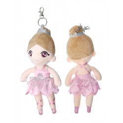 Aurora Ballerina Plush Keyring