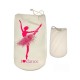 I LOVE DANCE Impression ballet shoes bag