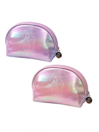 Kosmetyczka - portmonetka metaliczna Ballet Glow