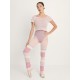 Heather Pale long legwarmers Intermezzo