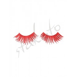 Coloured false eyelashes