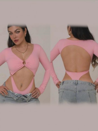 Body taneczne dwuczęściowe Sahara Milkshake LaFitwear