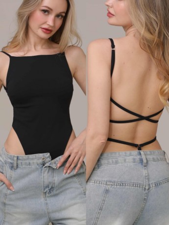 Chile Black dance bodysuit LaFitwear