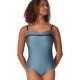 Enchanted Contrast Harmony Short Sleeve Leotard F12611W Capezio