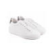 Portdance model Groovies MUMBAI White Leather / Leopard - sneaker