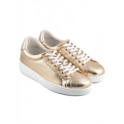 Portdance Groovies DUBAI Gold Leather / White Sole sneakers