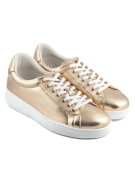 Sneakery Portdance Groovies DUBAI Gold / White Sole