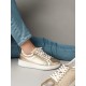 Sneakery Portdance Groovies DUBAI Gold Leather / White Sole