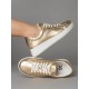 Sneakery Portdance Groovies DUBAI Gold Leather / White Sole