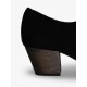 Flamenco shoes M54 Cordonera Calado Ante Negro 5 cm Begoña Cervera