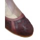 Buty do flamenco M108 Mosaique Correa Peonia Burdeos Box Burdeos 5 cm Begoña Cervera