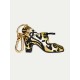 Fantasia oro y negro I Llavero Flamenco Shoe keychain