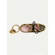 Fantasia oro y negro I Llavero Flamenco Shoe keychain