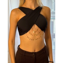 Top taneczny Cristobal Black LaFitwear 