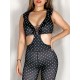 Kombinezon taneczny na ramiączkach Guiana Dots LaFitwear