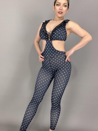 Havana Beige camisole dance jumpsuite LaFitwear