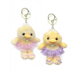 Dancing Duckling Ballet Keychain