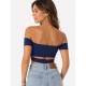 Top taneczny bez ramion Mendoza Marine LaFitwear