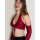 Top taneczny Caracas Crimson Red LaFitwear