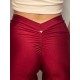 Spodnie z rozszerzaną nogawką Ibiza Crimson Red LaFitwear