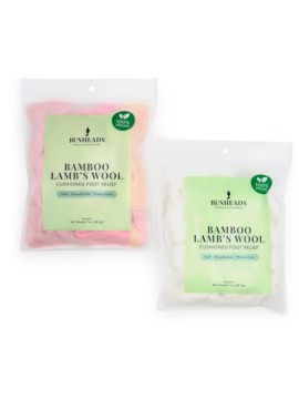 Bamboo Lamb's Wool Bunheads by Capezio