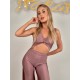 Body taneczne dwuczęściowe Twist Old Rose LaFitwear