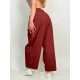 Cargo Barrel Burgundy dance pants LaFitwear