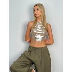 Top taneczny Dudou Mermaid Bra Gold LaFitwear