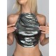 Dudou Mermaid Bra Black dance top LaFitwear