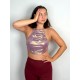 Dudou Mermaid Bra Lilac dance top LaFitwear