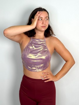 Top taneczny Dudou Mermaid Bra Lilac LaFitwear