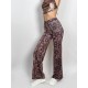 Spodnie z szerokimi nogawkami Campana Peach LaFitwear