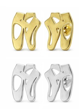 Élise Pointe shoes earrings