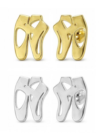 Élise Pointe shoes earrings