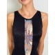 Body damskie Victoria Black Abstract Juli Garden