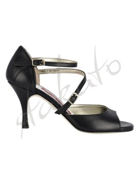 Tangolera style A8B Nappa Nero