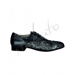 Tangolera Teo Nero Decor (105 Pizzo Nero Nappa Nera)