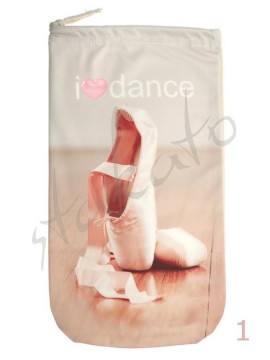 Woreczek na baletki / pointy I LOVE DANCE