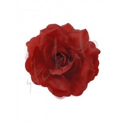 Decorative rose with tulle