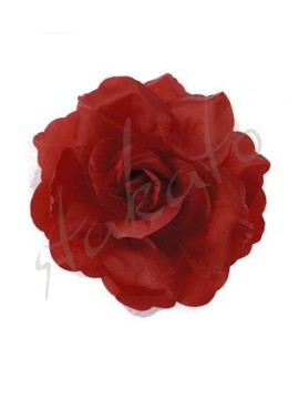 Róża do tango / flamenco z tiulem 12 cm