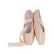 Sewing ribbons on pointe shoes (T)