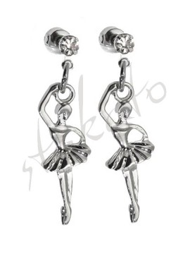 Earrings with ballerina Emma